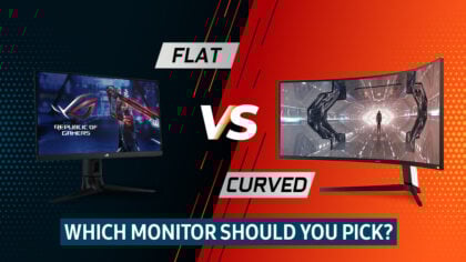 Curved vs Flat Monitors – Which Should You Pick?