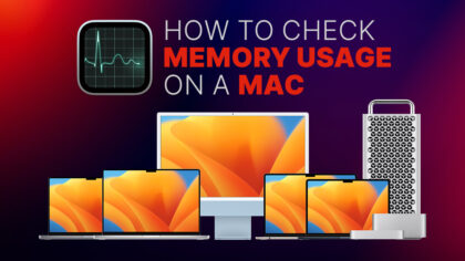 How to Check Your Memory Usage on a Mac