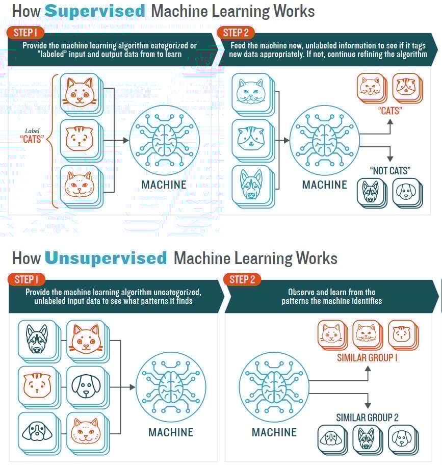 Supervised vs unsupervised learning